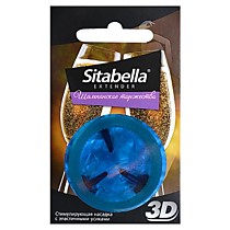 Насадка стимулирующая Sitabella 3D Шампанское торжество с ароматом шампанского